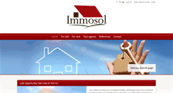 Desktop Screenshot of immosol.immomigsa.ch