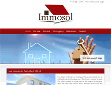 Tablet Screenshot of immosol.immomigsa.ch