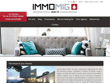 Tablet Screenshot of demo.immomigsa.ch